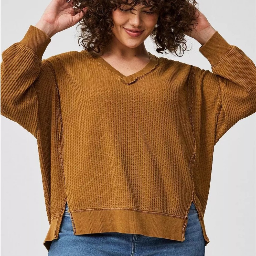 Torrid Oversized Waffle Top